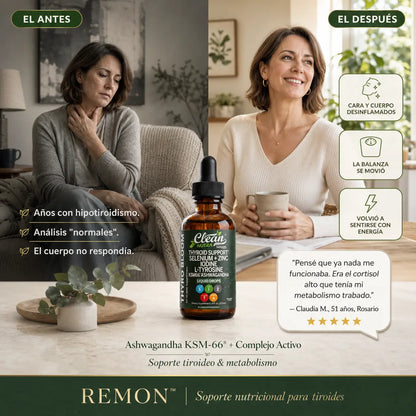 Remon™ | Activa tu tiroides. Recupera tu energia.